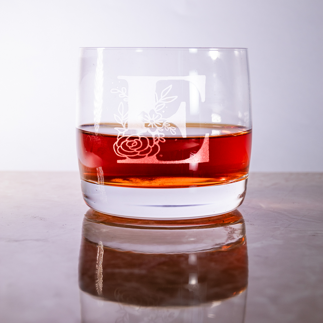 Personalised Whiskey Tumbler Crystal Mixer Glass Gift Box Stones | Whiskey Glass 