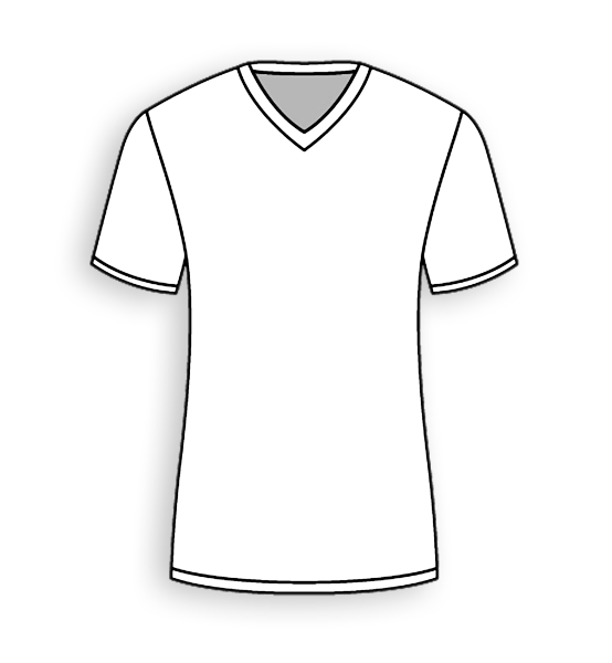 V Neck Mock Up