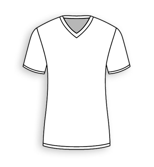 V Neck Mock Up