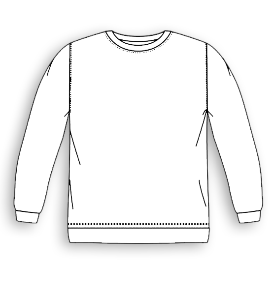 Long Sleeve Mock Up