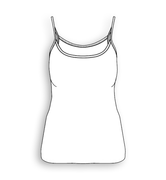 Woman Tank Top Mockup